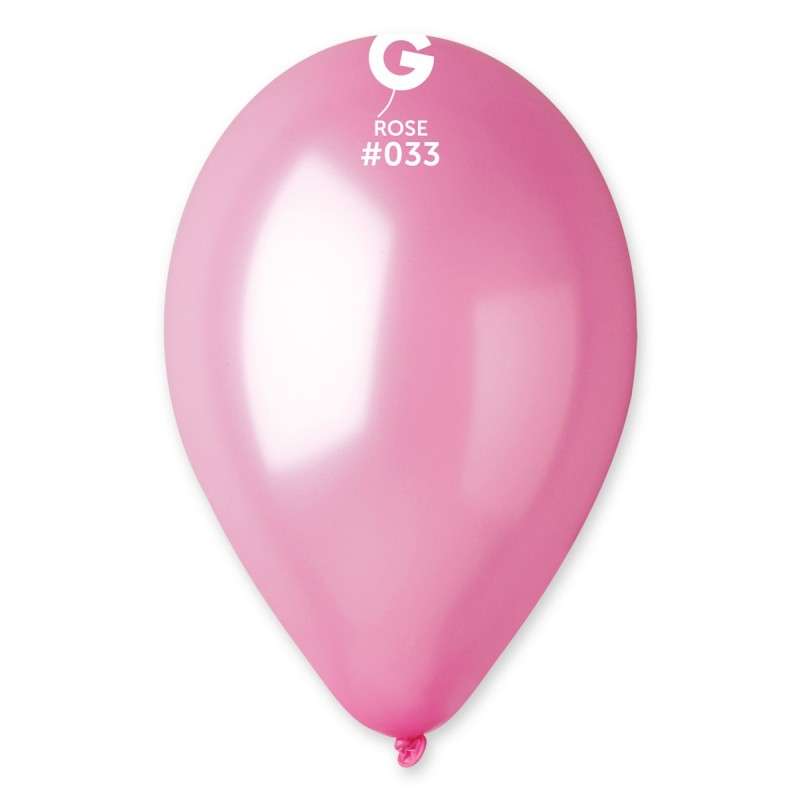 Palloncino 12 GM110 Rosa Metallizzato 