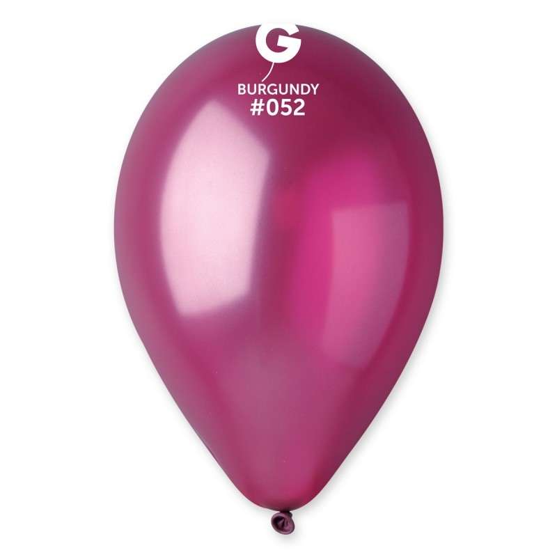 Palloncino 12 GM110 Bordeaux Met. 