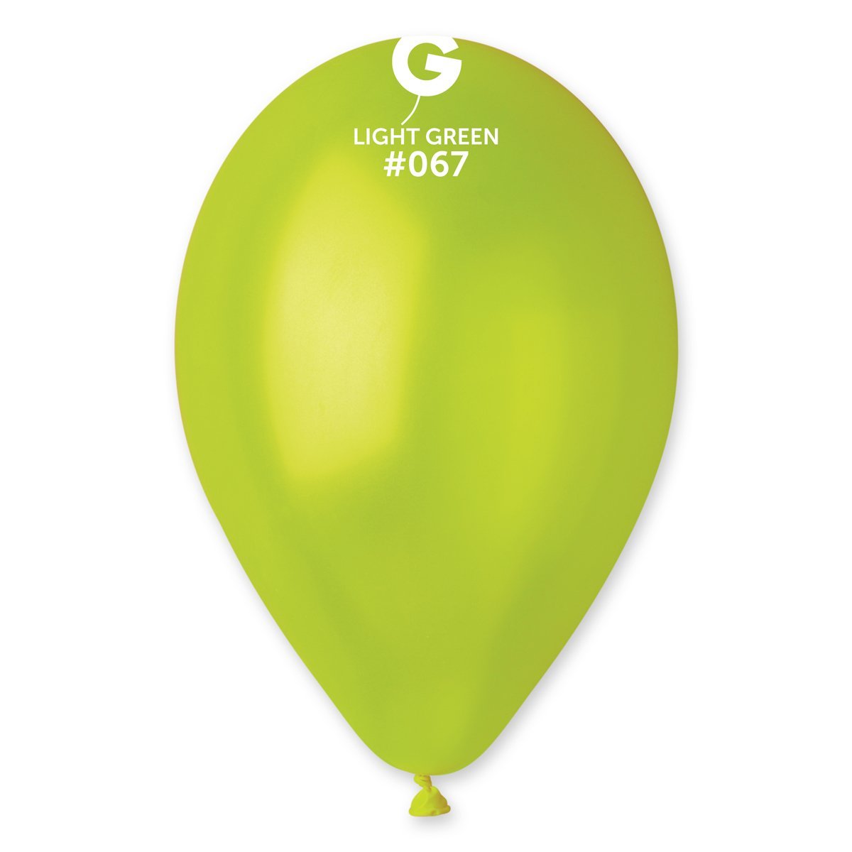 Palloncino 10� GM90 Verde Lime Met. 