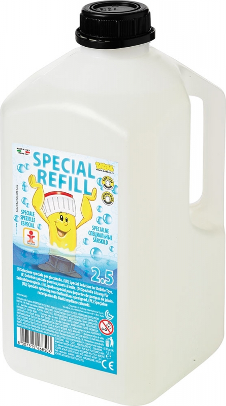 REFILL PER BOLLE DI SAPONE 2,5 LITRI