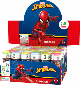 BOLLE DI SAPONE SPIDERMAN