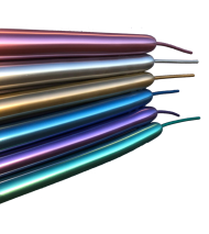 100 PALLONCINI MODELLABILI CHROME