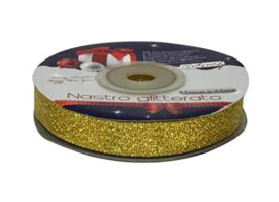 NASTRO GLITTERATO ORO