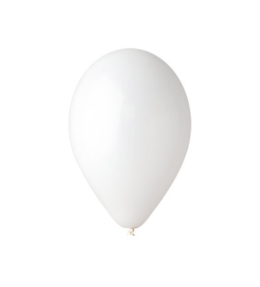 palloncini 10'' 100 pz colore bianco