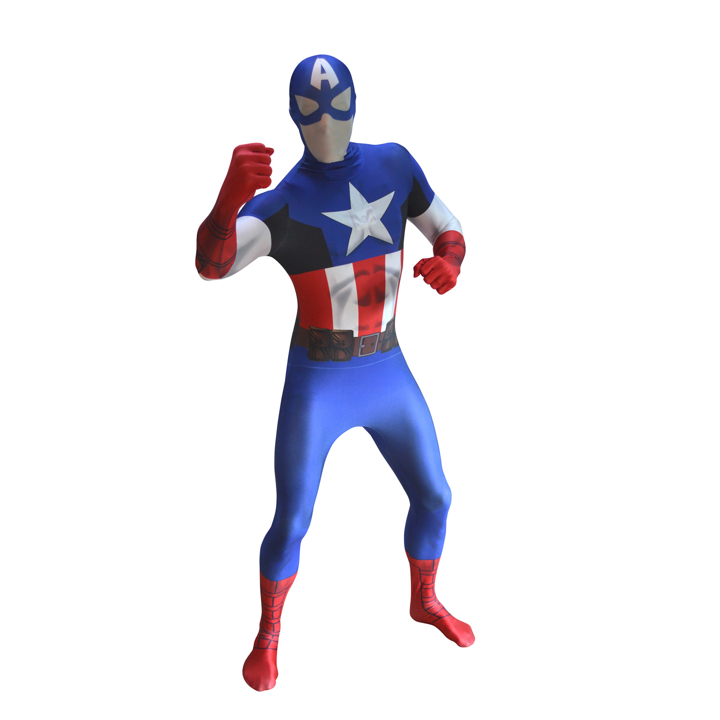 Costume CAPITAN AMERICA -Morphsuits