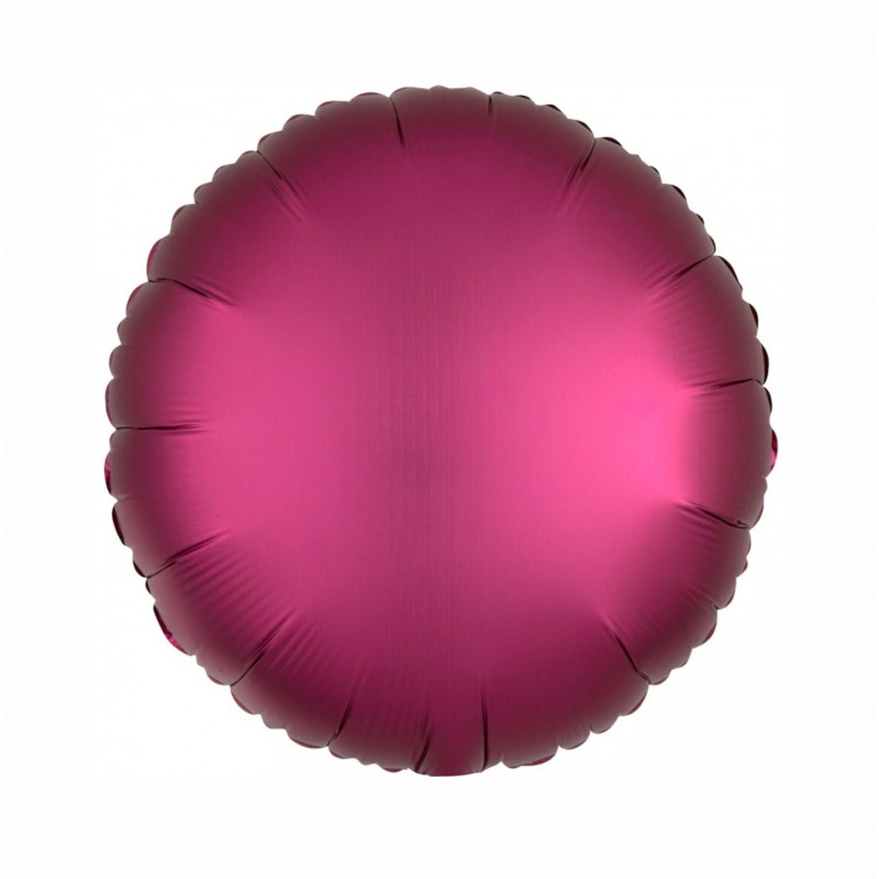 PALLONCINO SATINATO TONDO FUCSIA  17