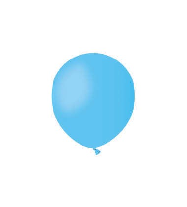 palloncini 5'' 100 pz colore celeste