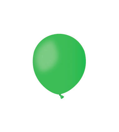 palloncini 5'' 100 pz colore verde