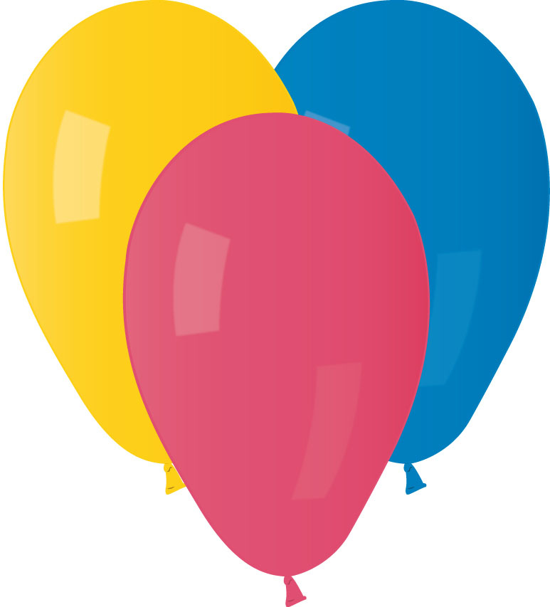 palloncini 7'' 100 pz colori assortiti