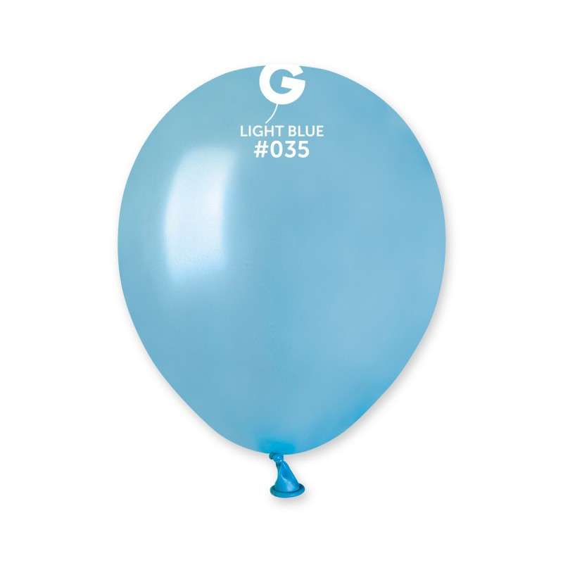 Palloncino 5 AM50 Celeste Met. 