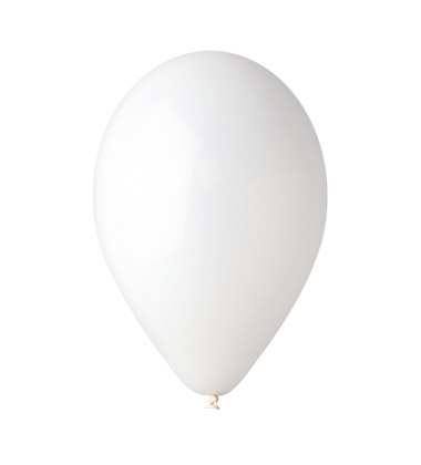 palloncini 12'' 100 pz colore bianco