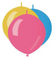 palloncini metal. con link 13''  50 pz 