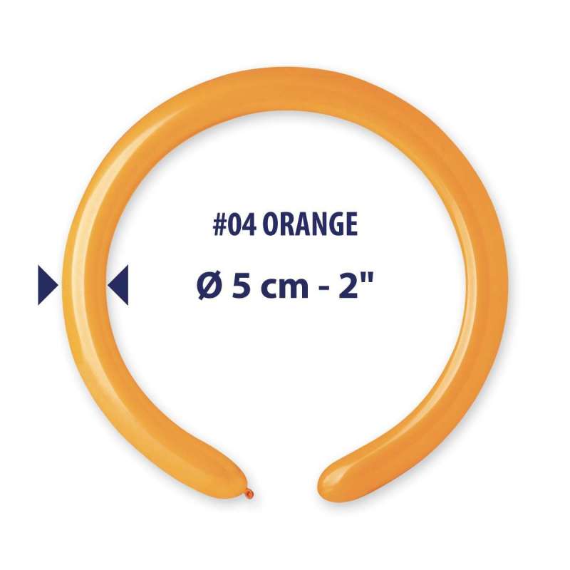 Palloncino 2 Modellab. D4 Arancione 