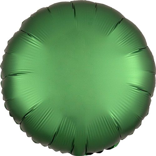 PALLONCINO SATINATO TONDO VERDE SMERALDO