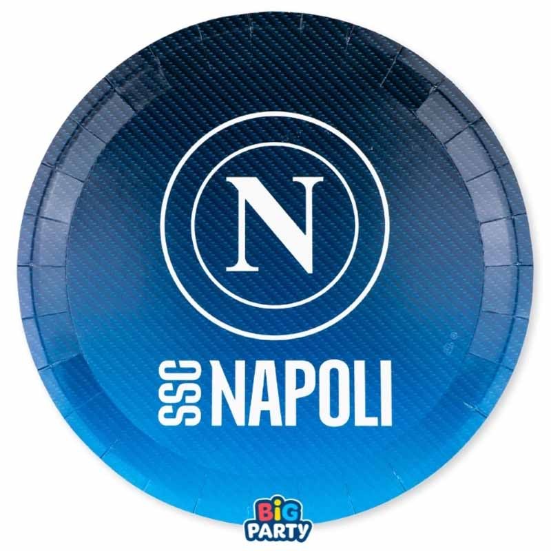 Piatto di Carta 22cm SSC Napoli